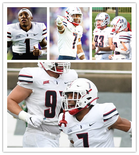  Mens Duquesne Dukes Custom Nike White College Football Game Jersey 