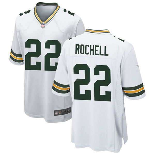  Mens Green Bay Packers #22 Robert Rochell Nike Home White 2023 F.U.S.E. Vapor Limited Jersey 