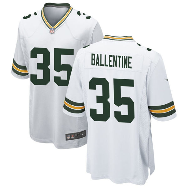  Mens Green Bay Packers #35 Corey Ballentine Nike Home White 2023 F.U.S.E. Vapor Limited Jersey 