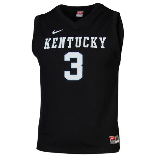  Mens Kentucky Wildcats Custom Black Nike NCAA COLLEGE Basketball GAME JERSEY 