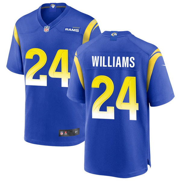  Mens Los Angeles Rams #24 Darious Williams Nike Royal Vapor Untouchable Limited Jersey 