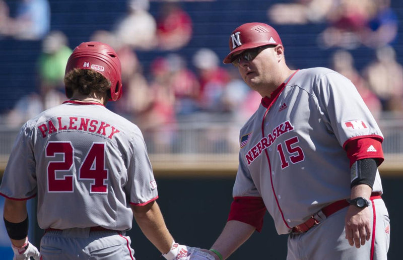  Mens Nebraska Huskers Custom 2020 Grey Adidas College Baseball Jersey 