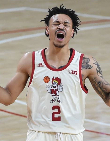  Mens Nebraska Huskers Custom 2021 RERUITING CLASS Cream Adidas College Basketball Swingman Jersey  