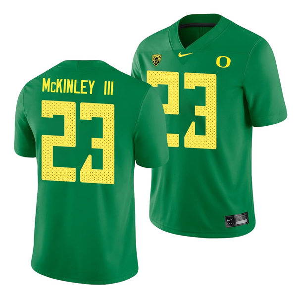  Mens Oregon Ducks #23 Verone McKinley III Nike 2018 Green College Football Game Jersey