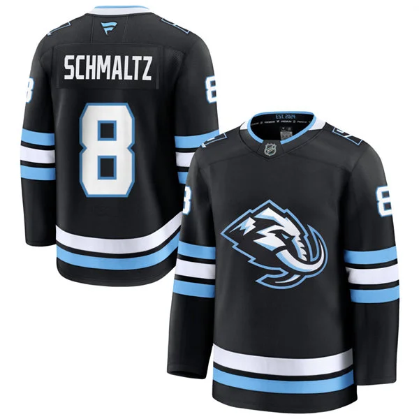  Mens Utah Mammoth #8 Nick Schmaltz Fanatics 2025 Home Black Player Jersey 