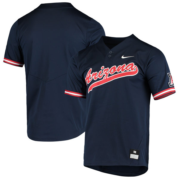  Mens Youth Arizona Wildcats Custom 2024 Softball Jersey - Navy 