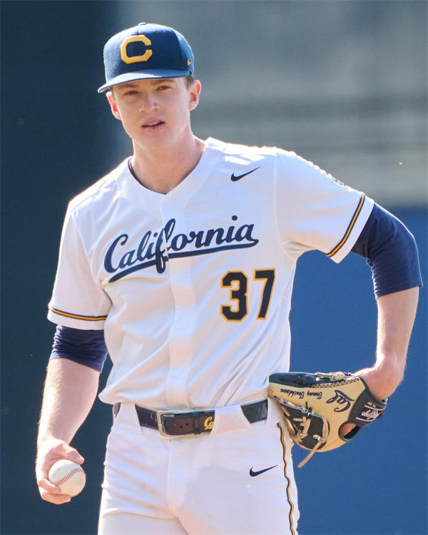  Mens Youth Cal Bears Custom Nike 2024 White Baseball Game Jersey 