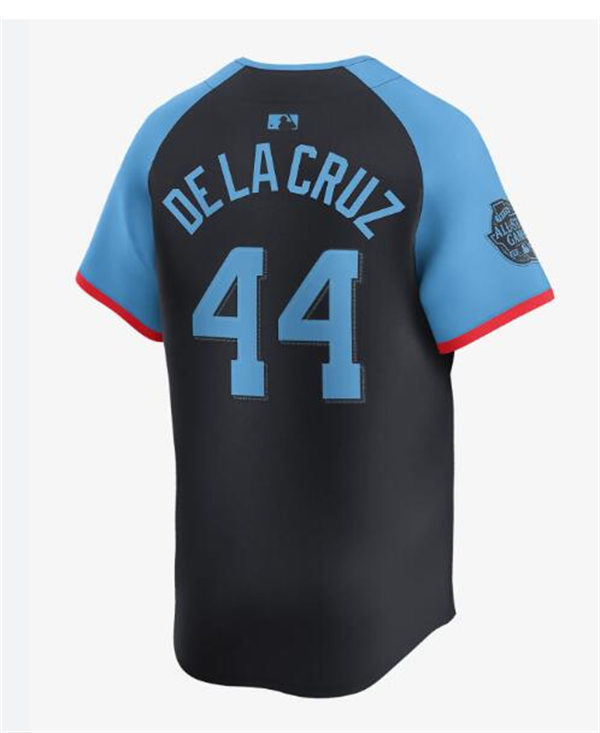  Mens Youth Cincinnati Reds #44 Elly De La Cruz National League Nike 2024 MLB All-Star Game Limited Jersey - Navy 