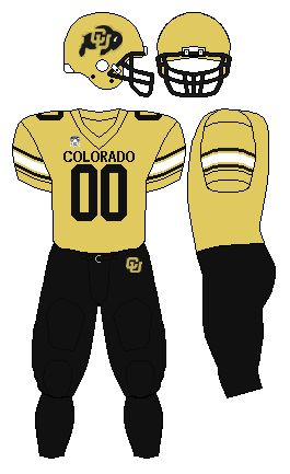  Mens Youth Colorado Buffaloes Custom Nike 2018 Gold College Football Game Jersey 