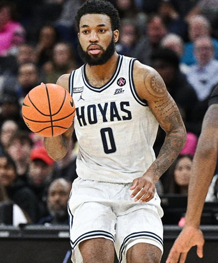  Mens Youth Georgetown Hoyas Custom 2024 White College Basketball Game Jersey 