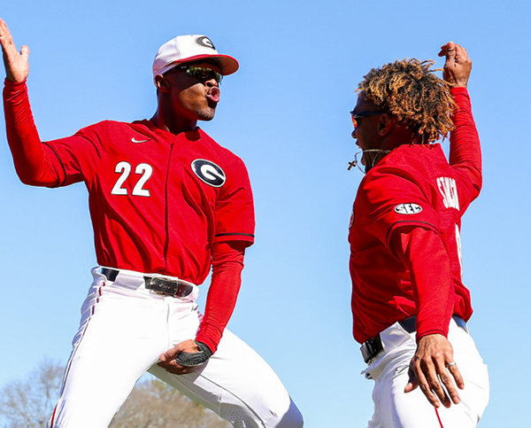  Mens Youth Georgia Bulldogs Custom Nike 2023 Red Baseball Game Jersey 