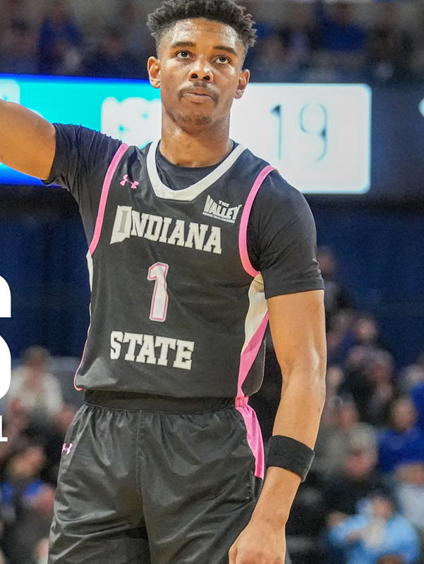  Mens Youth Indiana State Sycamores Custom 2023-24 Black College Basketball Game Jersey 