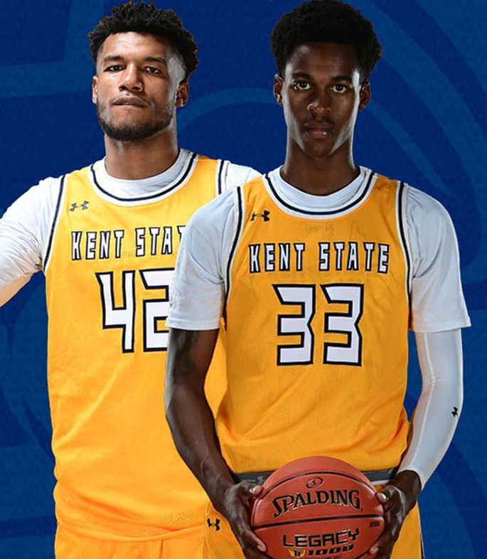  Mens Youth Kent State Golden Flashes Custom 2022 Gold Basketball Game Jersey 