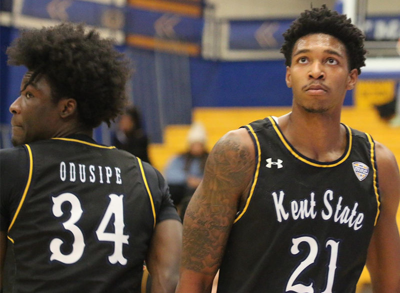  Mens Youth Kent State Golden Flashes Custom 2023 Black Basketball Game Jersey 