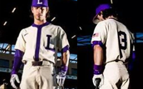  Mens Youth LSU Tigers Custom Nike Cream Retro Vapor Baseball Jersey 