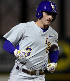  Mens Youth LSU Tigers Custom Nike Grey Two-button College Personalized Baseball Jersey -Any Name Any Number 