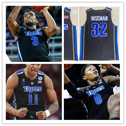  Mens Youth Memphis Tigers Custom Nike 2020 Black Basketball Jersey 