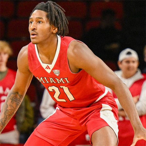  Mens Youth Miami RedHawks Custom 2023 Red Basketball Game Jersey 