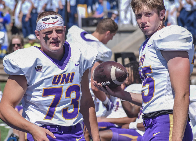  Mens Youth Northern Iowa Panthers Custom Nike 2022 White College Football Game Jersey 