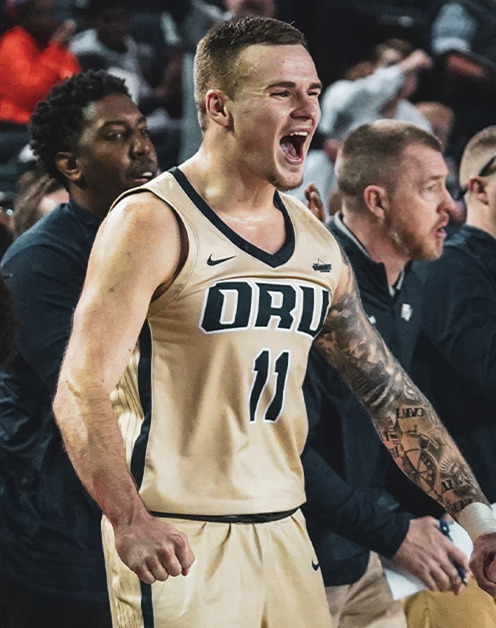  Mens Youth Oral Roberts Golden Eagles Custom Nike 2021 Yellow College Basketball Game Jersey  