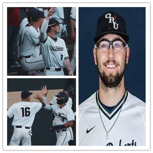  Mens Youth Oral Roberts Golden Eagles Custom Nike White Pullover Baseball Game Jersey 