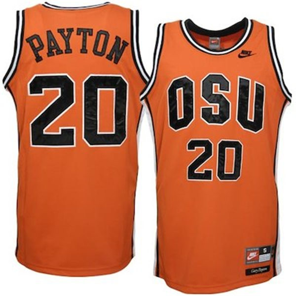  Mens Youth Oregon State Beavers Custom Nike 1989 Orange OSU retro Basketball Jersey 