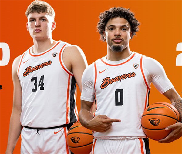  Mens Youth Oregon State Beavers Custom Nike 2024 White Basketball Game Jersey 