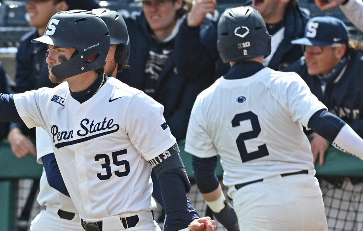  Mens Youth Penn State Nittany Lions Custom Nike 2022 White Baseball Game Jersey 