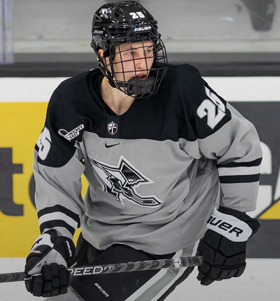  Mens Youth Providence Friars Custom Nike Grey College Hockey Game Jersey 