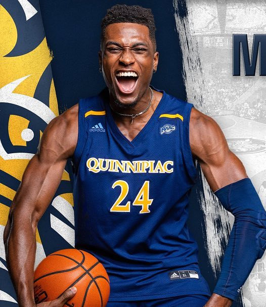  Mens Youth Quinnipiac Bobcats Custom Adidas 2022 Navy College Basketball Game Jersey 