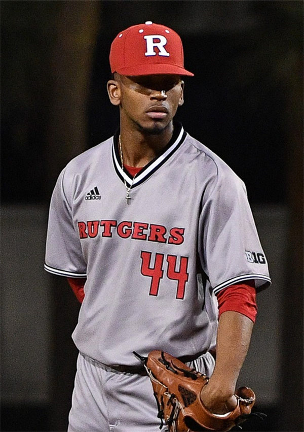  Mens Youth Rutgers Scarlet Knights Custom 2019 Gray Pullover Baseball Game Jersey 