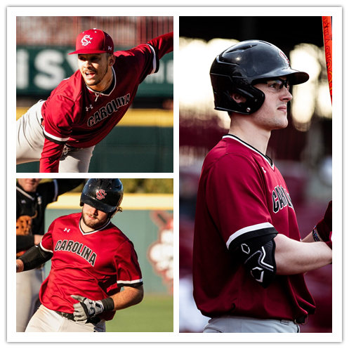  Mens Youth South Carolina Gamecocks Custom Garnet Pullover Baseball Game Jersey 