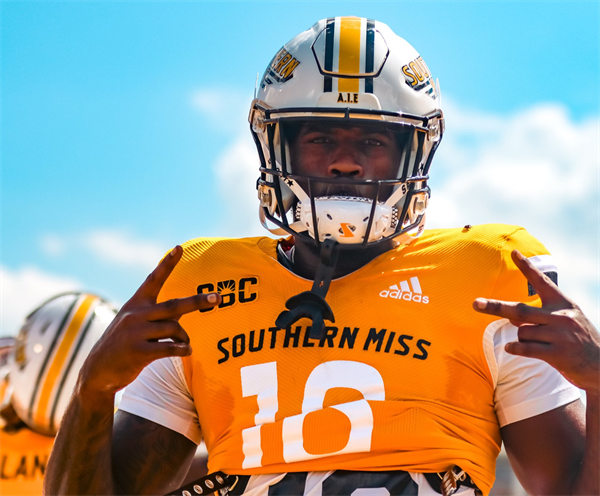  Mens Youth Southern Miss Golden Eagles Custom 2024 Football Game Jersey Gold 