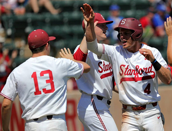  Mens Youth Stanford Cardinal Custom Nike Grey oblique Wordmark two-Button 2022 College Baseball Game Jersey 