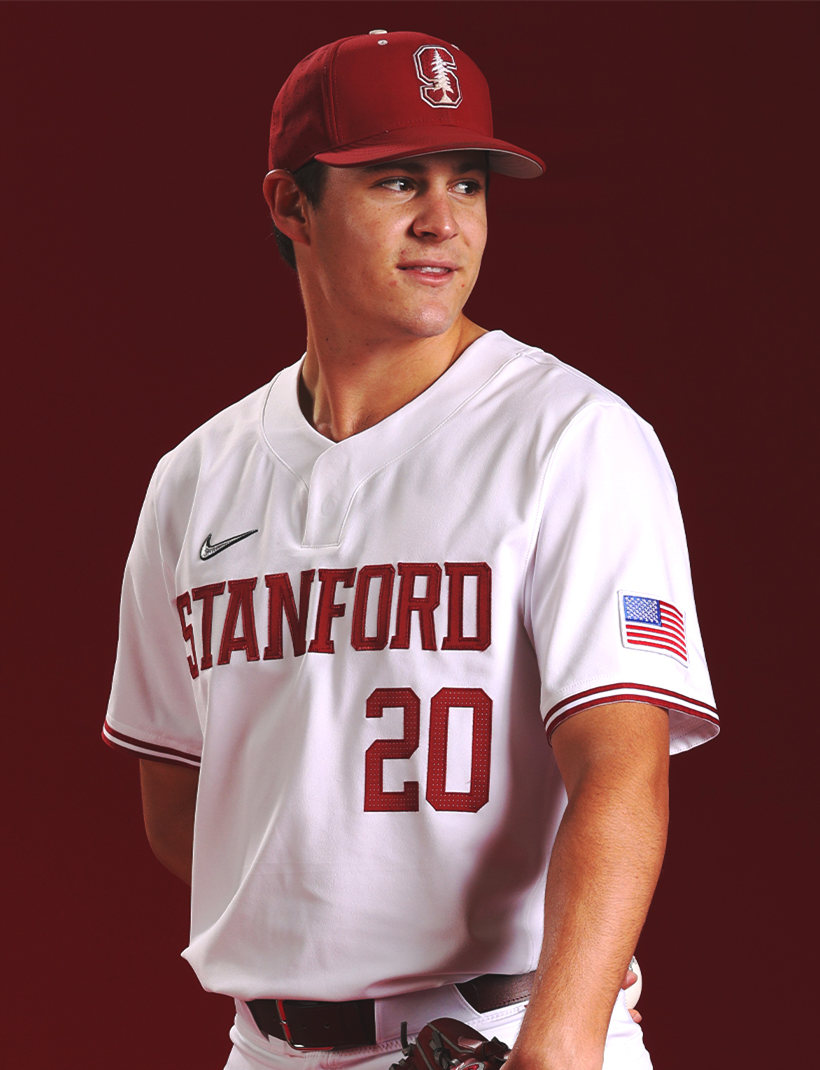  Mens Youth Stanford Cardinal Custom Nike White transverse Wordmark 2022 College Baseball Game Jersey 