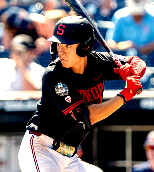  Mens Youth Stanford Cardinal Custom Nike two-Button Pullover 2022 College Baseball World Series Game Jersey Black  