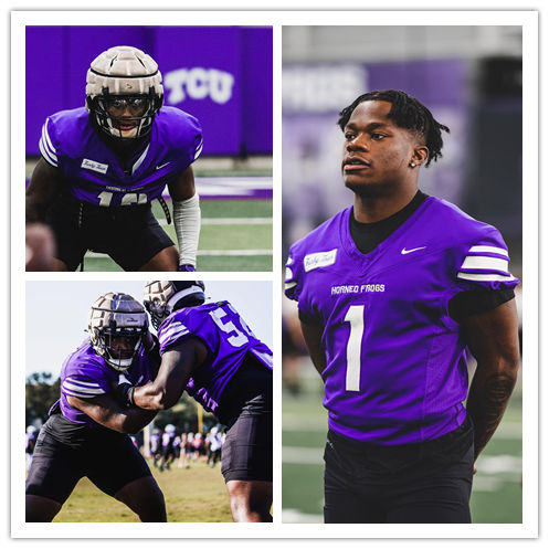  Mens Youth TCU Horned Frogs Custom 2022 Purple College Football Limited Jersey 