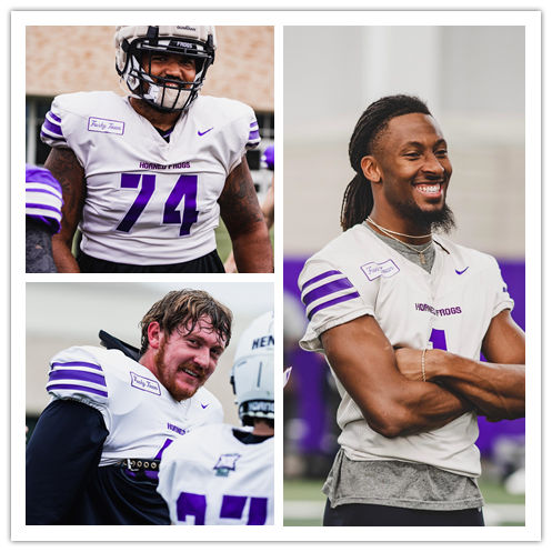  Mens Youth TCU Horned Frogs Custom 2022 White College Football Limited Jersey 