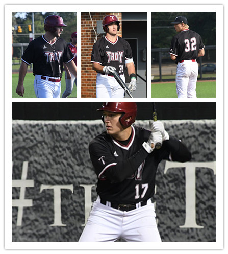  Mens Youth Troy Trojans Custom Adidas Black Pullover College Baseball Game Jersey 