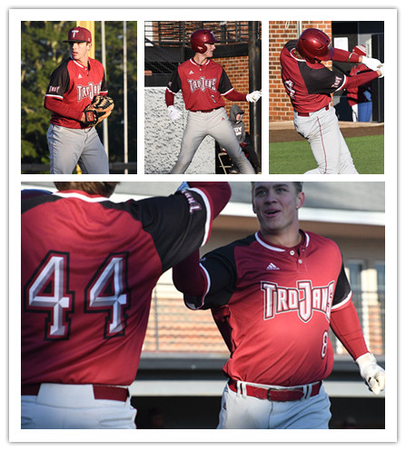  Mens Youth Troy Trojans Custom Adidas Cardinal two-Button Pullover College Baseball Game Jersey 