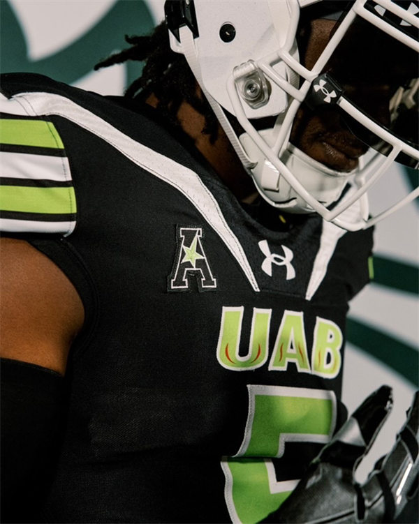  Mens Youth UAB Blazers Custom 2023 Black College Football Game Jersey 