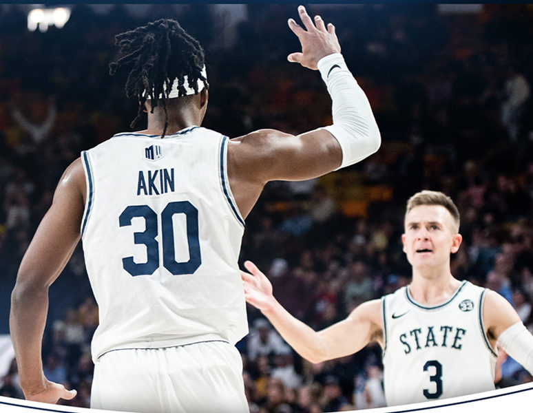  Mens Youth Utah State Aggies Custom 2024 White State Basketball Game Jersey 