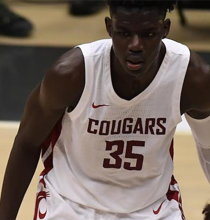  Mens Youth Washington State Cougars #35 Mouhamed Gueye Nike 2022 White College Basketball 