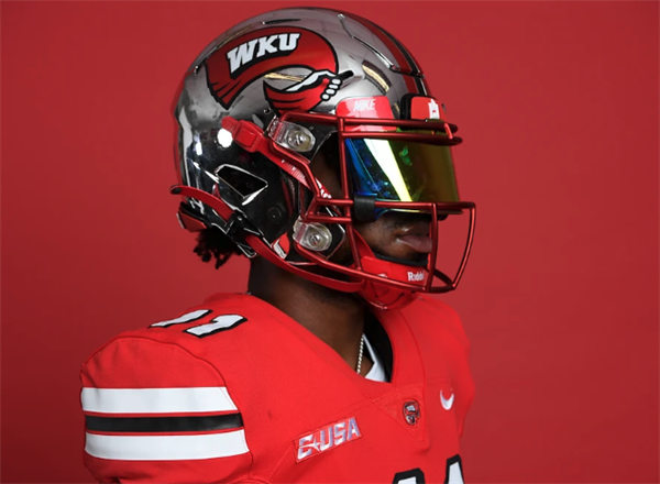  Mens Youth Western Kentucky Hilltoppers Custom Nike 2023 Red Football Game Jersey 