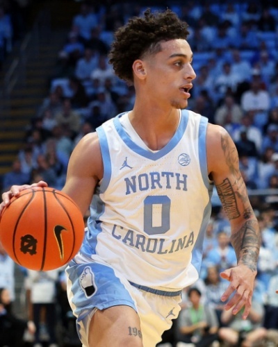  North Carolina Tar Heels #0 Kyan Evans  White Retro College Basketball Game Jersey 