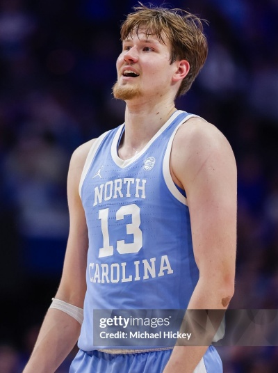  North Carolina Tar Heels #13 Henri Veesaar Blue Retro College Basketball Game Jersey 