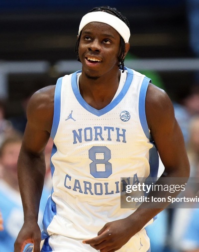  North Carolina Tar Heels #8 Caleb Wilson White Retro College Basketball Game Jersey 