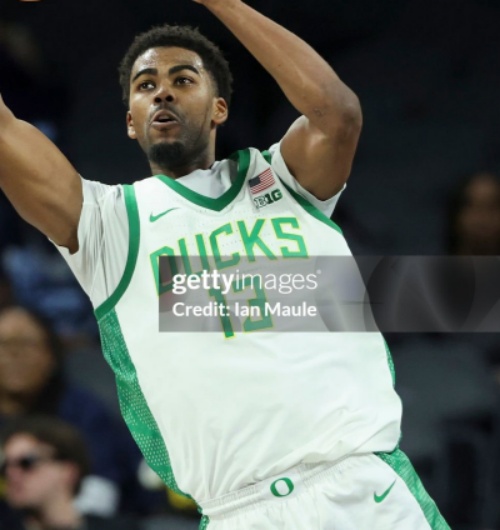  Oregon Ducks #13 Sean Stewart  White Basketball Game Jersey 