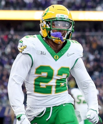  Oregon Ducks #22 Jadon Canady F.U.S.E.Limmited 2025 White MIGHTY OREGON Football Game Jersey 