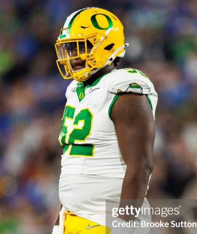  Oregon Ducks #52 A'Mauri Washington F.U.S.E.Limmited 2025 White MIGHTY OREGON Football Game Jersey 